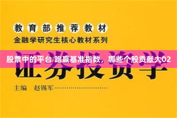 股票中的平台 跑赢基准指数，哪些个股贡献大02
