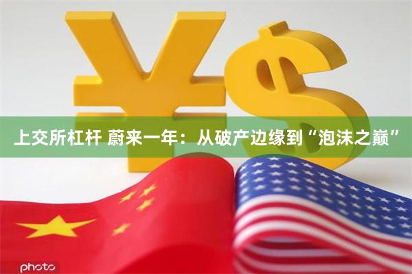 上交所杠杆 蔚来一年：从破产边缘到“泡沫之巅”