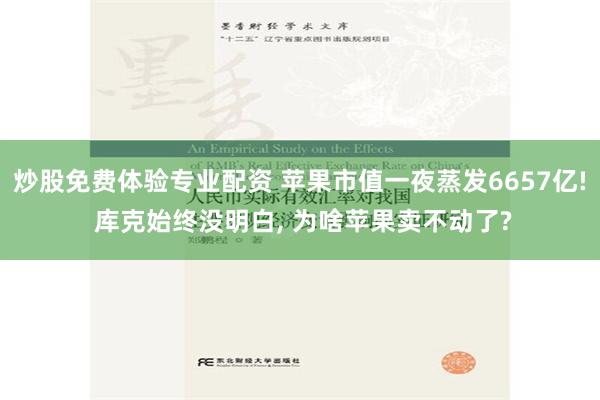 炒股免费体验专业配资 苹果市值一夜蒸发6657亿! 库克始终没明白, 为啥苹果卖不动了?