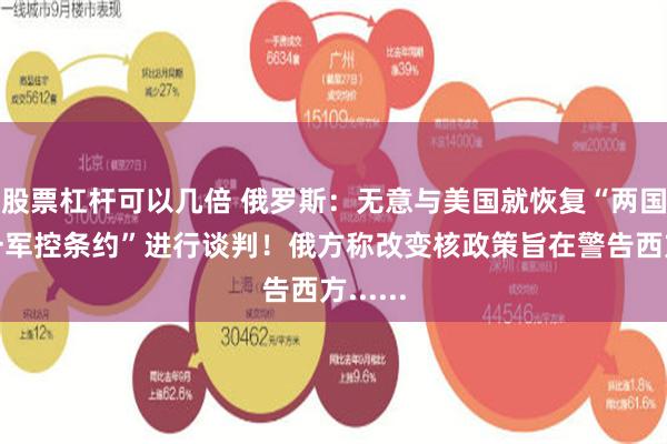 股票杠杆可以几倍 俄罗斯：无意与美国就恢复“两国间唯一军控条约”进行谈判！俄方称改变核政策旨在警告西方......