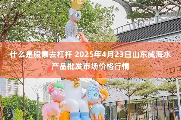 什么是股票去杠杆 2025年4月23日山东威海水产品批发市场价格行情