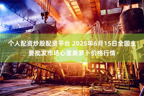 个人配资炒股配资平台 2025年6月15日全国主要批发市场心里美萝卜价格行情